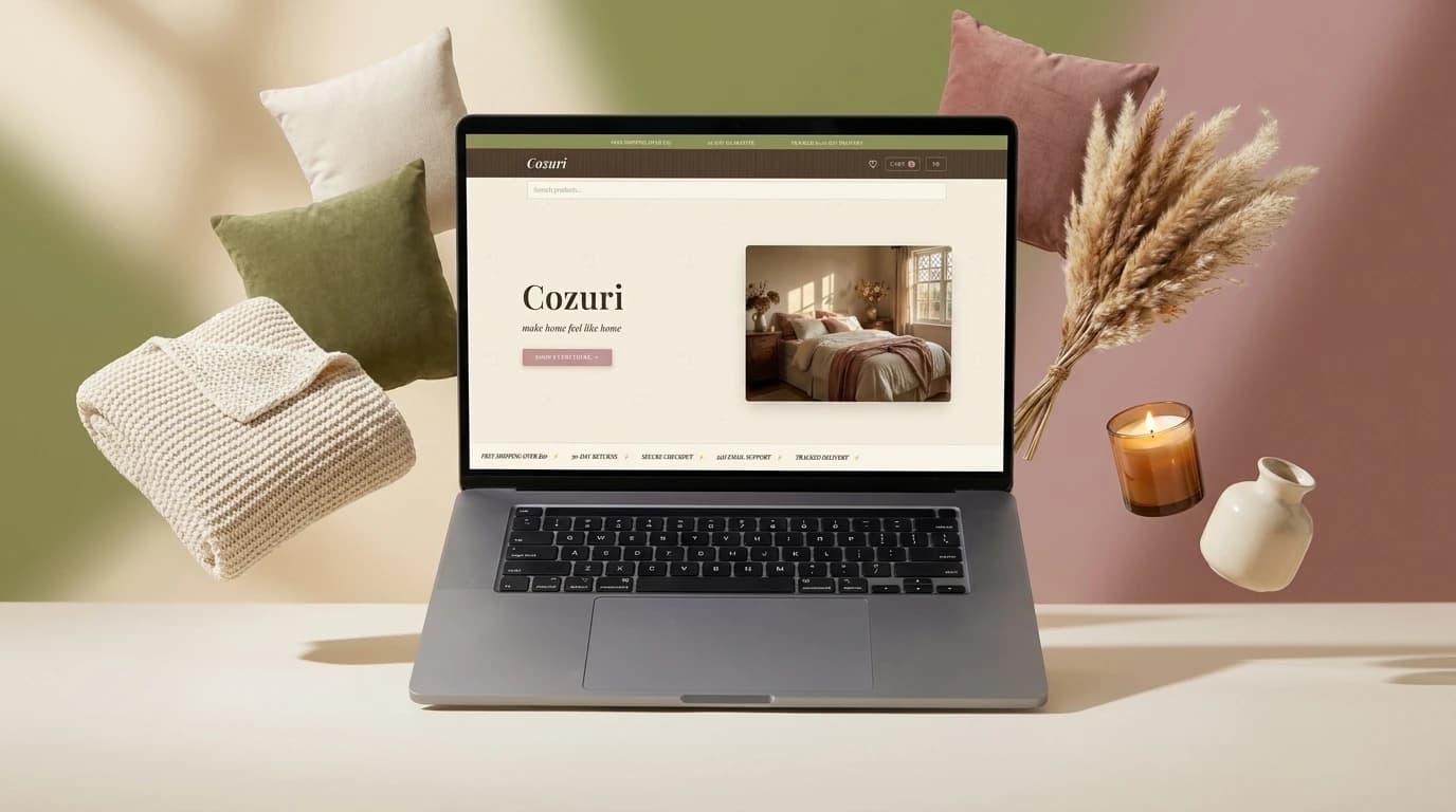 Cozuri — E-Commerce & Retail built by MP Studio