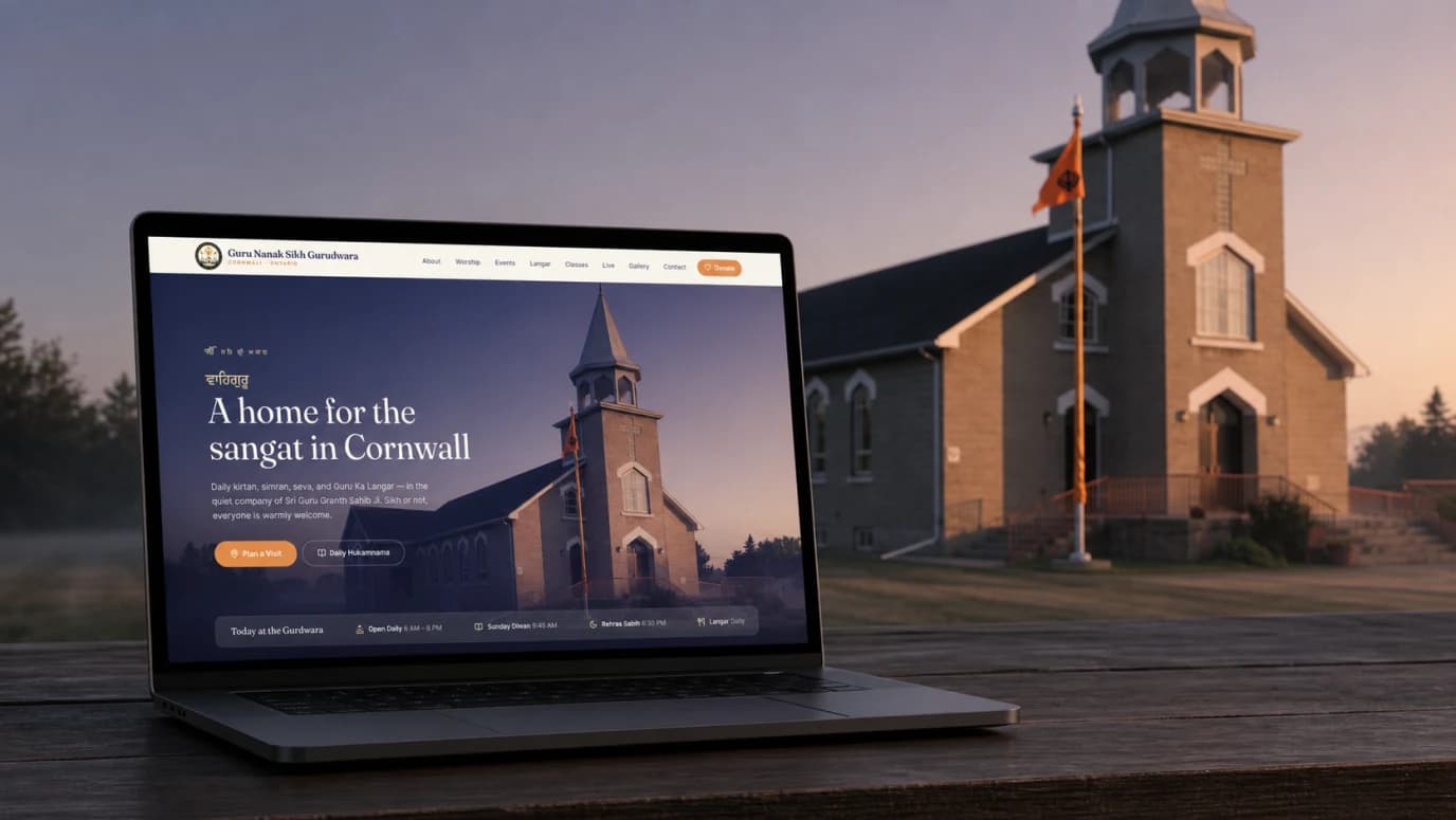 Guru Nanak Sikh Gurudwara Cornwall — Community & Place of Worship built by MP Studio
