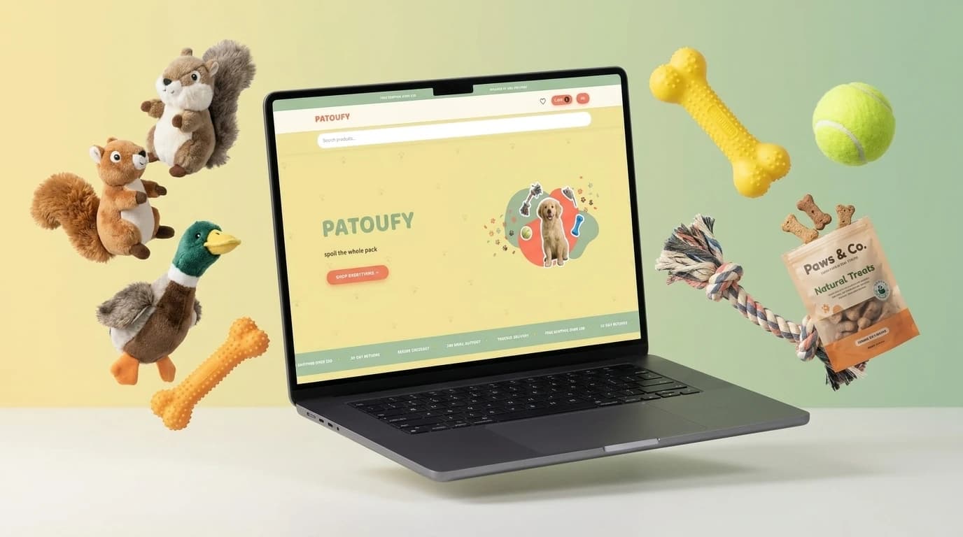 Patoufy — E-Commerce & Retail built by MP Studio