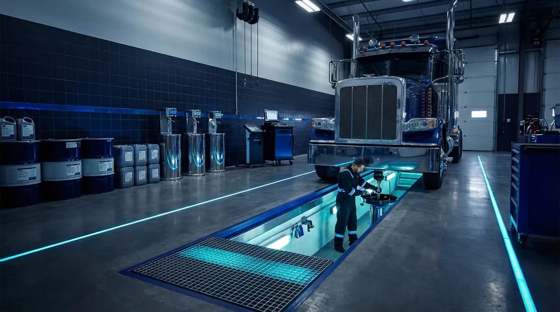 Express Truck Lube — Enterprise Management System built by MP Studio