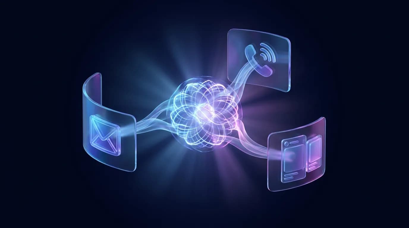 AI agents handling email, phone calls, and social media autonomously
