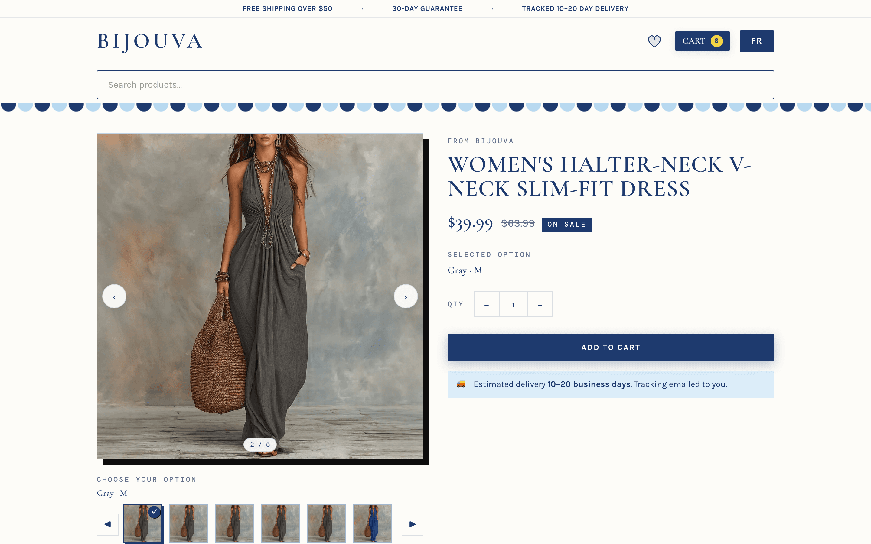 Bijouva product page