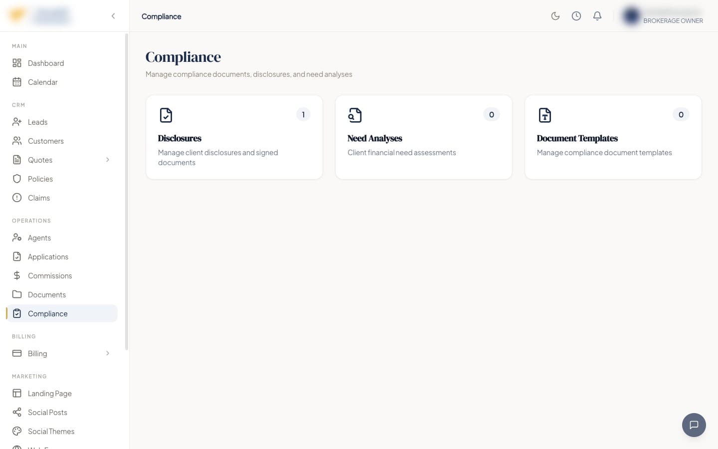 Compliance & document tooling
