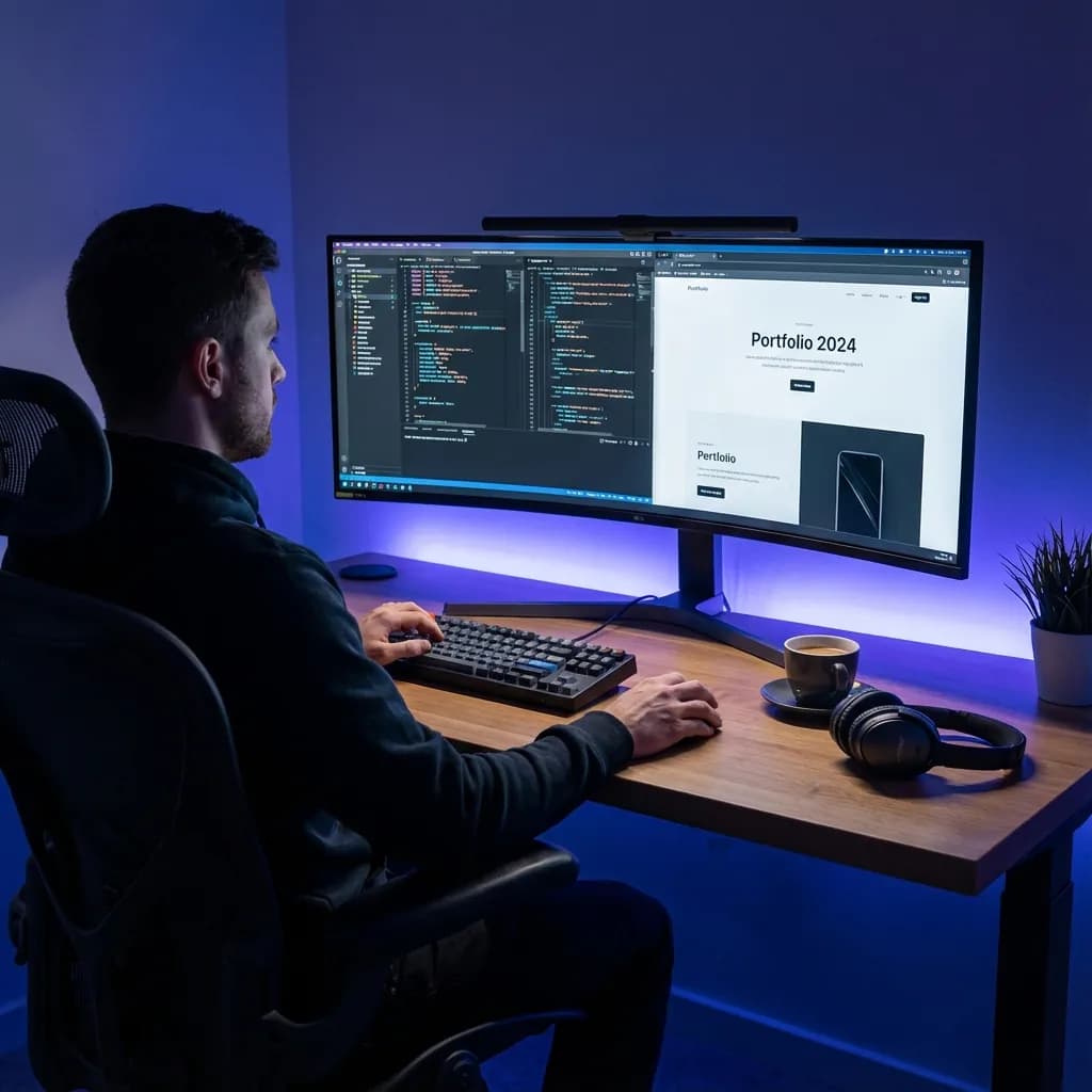 Professional Web Development Workspace